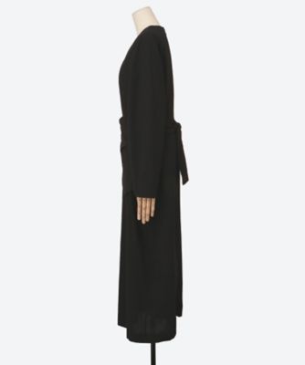 Ylva wrap waist dress BK 2605―BK