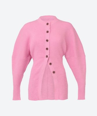 ＜AKIRANAKA (Women)＞Ｇｒｅｅｒ　ｃｒｅｗ　ｎｅｃｋ　ｋｎｉｔ　ｃａｒｄｉｇａｎ　ＰＫＡＲ２６１１―ＰＫ