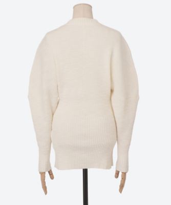 Greer crew neck knit cardigan WH