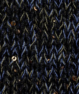 【美品】  AKIRANAKA / アキラナカ | メッシュ パイル切替 ニットプルオーバー | 38 | ブラック/パープル | レディース AKIRANAKA（アキラナカ）公式通販｜THE TOKYO（ザトウキョウ）ONLINE