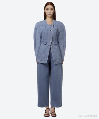 Judith denim jacket BL 6S／AR2622―BL