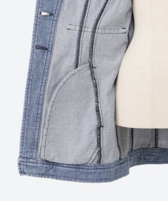 Judith denim jacket BL 6S／AR2622―BL