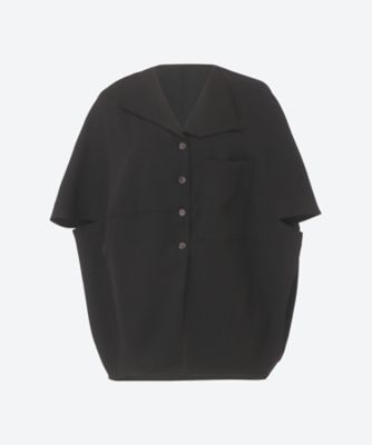 ＜AKIRANAKA (Women)＞Ａｕｒａ　ｓｈｉｒｔ　ＢＫ　ＡＲ２６２４―ＢＫ