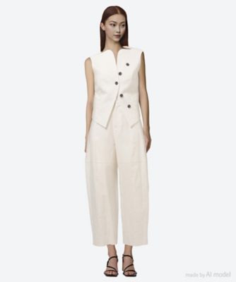 Sesilia vest WH 6S／AR2626―WH | AKIRANAKA