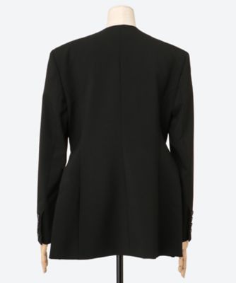 Heather side slit jacket BK 2638―BK