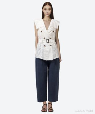 Miriam panel denim pants NV 6S