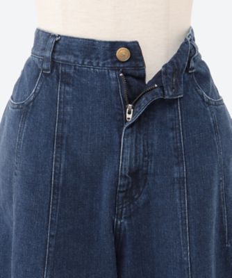 希少❗️ 【American Denim】A New Folk Art/デニム Miriam panel denim pants NV 6S