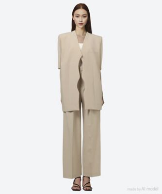 Teodora pants BE 6S／AR2642―BE | AKIRANAKA