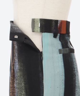 Empty stripe pants BK 6S／AR2645―BK