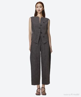 Miriam panel pants BK 6S／AR2646―BK