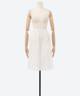 Block flower dress WH 6S／AR2648―WH