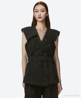 Block flower shirt BK 6S／AR2649―BK