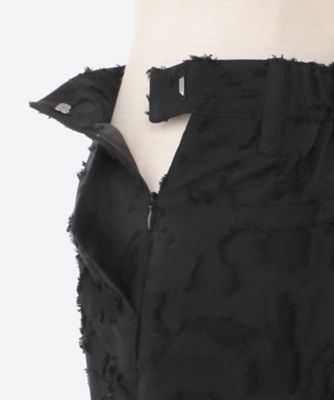 Block flower pants BK 6S／AR2650―BK