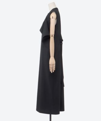 Tea drape panel dress BK 6S／AS2613