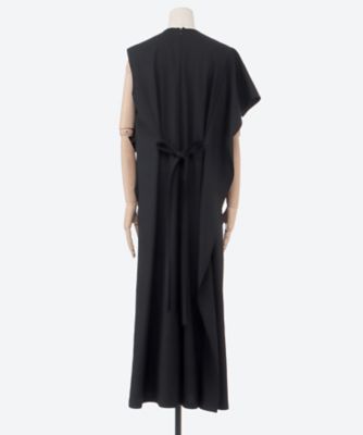 Tea drape panel dress BK 6S／AS2613