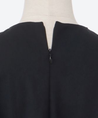Tea drape panel dress BK 6S／AS2613