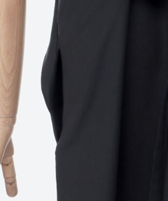 Tea drape panel dress BK 6S／AS2613