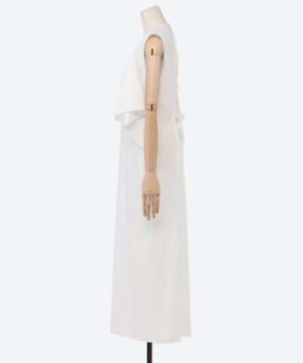 Tea drape panel dress WH 6S／AS2613