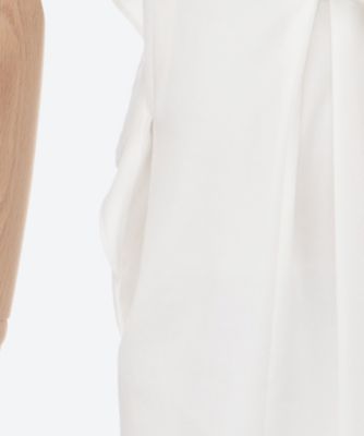 Tea drape panel dress WH 6S／AS2613