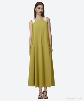 Fedora slip dress YE 6S／AS2619―YE
