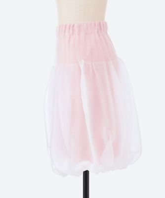 S layered panel skirt mini grayge Mサイズ THEREDTHREAD / ザレッド