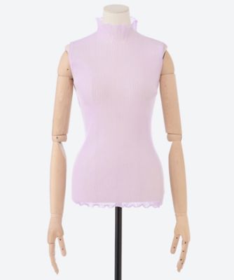 CFCL (Women)/シーエフシーエル 伊勢丹新宿店別注カラー　ＨＹＰＨＡ　ＬＵＣＥＮＴ　ＧＬＩＴＴＥＲ　ＳＬＥＥＶＥＬＥＳＳ　ＴＯＰ　ＣＦ０１１ＫＣ１４３ＪＥＩＲ