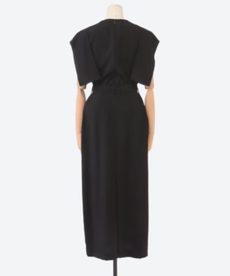 Severa dress BK 6S／AS2628―BK | AKIRANAKA