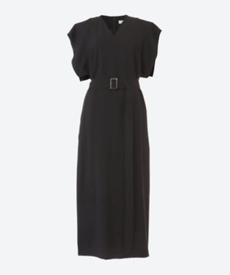 ＜AKIRANAKA (Women)＞Ｓｅｖｅｒａ　ｄｒｅｓｓ　ＢＫ　６Ｓ／ＡＳ２６２８―ＢＫ