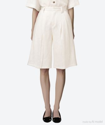 ＜AKIRANAKA (Women)＞Ｐｅｒｎｉｌｌａ　ｓｈｏｒｔ　ｐａｎｔｓ　ＷＨ　ＡＳ２６２９―ＷＨ