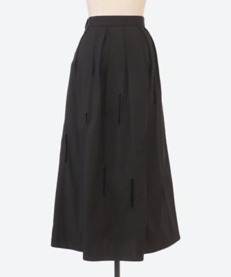 Parable skirt BK 6S／AS2634―BK | AKIRANAKA