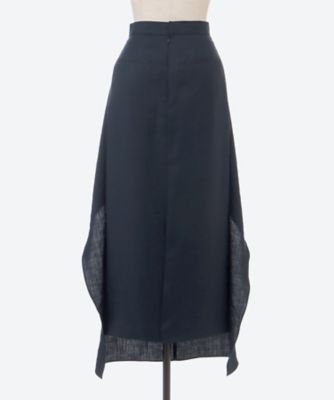 Ulla drape panel skirt NV 6S／AS2636
