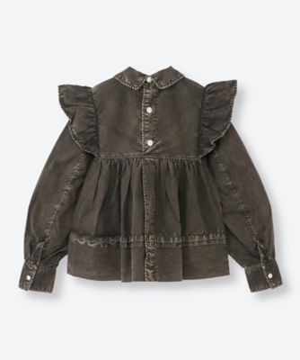 【GANNI】新品タグ付き刺繍ブラウス ブラウス 6S／A1040061 | GANNI (Women)/ガニー | 三越
