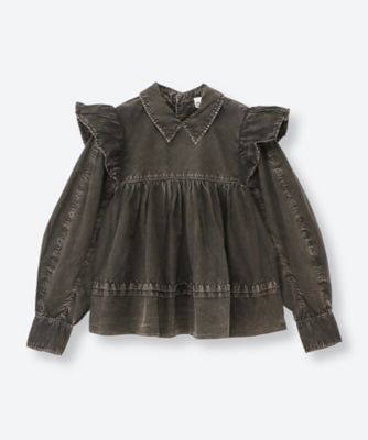 ＜GANNI (Women)＞ブラウス　６Ｓ／Ａ１０４００６１