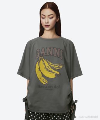 ＜GANNI (Women)＞カットソー　Ａ１０５００４７