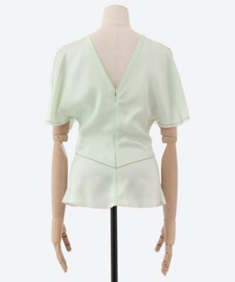 ヴィクトリアベッカム 20AW アシンメトリートップス ブラウス 半袖 Victoria Beckham(ヴィクトリアベッカム) トップス(レディース