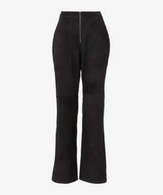 パンツ Wool Cotton Wide Trousers