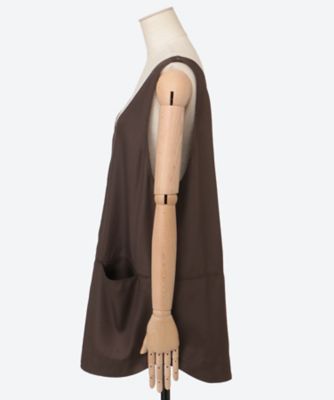 【新品未使用】andmary Retty silky tank ベージュ ANDMARY】Retty silky tank