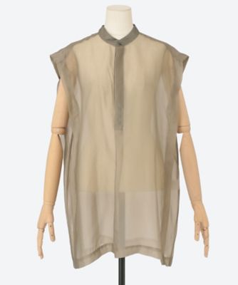 ＜IHNN (Women)＞Ｓｌｅｅｖｅｌｅｓｓ　Ｔｕｃｋ　Ｓｈｉｒｔ　６Ｓ／ＩＤ２６Ｓ―ＢＬ０７