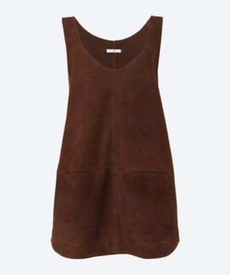 ＜IHNN (Women)＞Ｐａｎｅｌｅｄ　Ｓｕｅｄｅ　Ｔａｎｋ　Ｔｏｐ　６Ｓ／ＩＤ２６Ｓ―ＴＰ０１