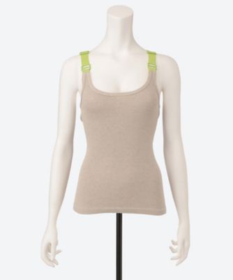 Cotton／Silk Ribbed Camisole 6S