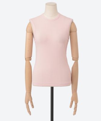 Twisted Cotton Back Tied Sleeveless