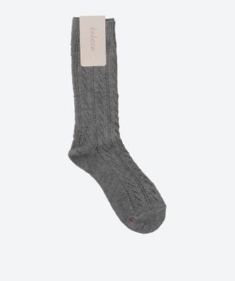 ＜babaco (Women)＞Ｏｒｇａｎｉｃ　Ｃｏｔｔｏｎ　Ｅｙｅｌｅｔ　Ｓｏｃｋｓ　６Ｓ／ＢＡ０２ーＢＴ１６