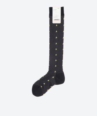 Tiny Flower Sheer Knee High Socks 6S