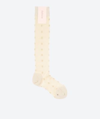 Tiny Flower Sheer Knee High Socks 6S