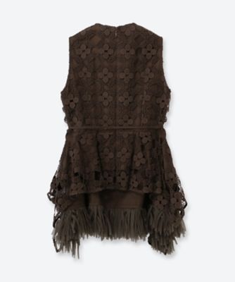 6 ROKU レース ビブ トップス レーストップス 6S／TPSS260901 | RIV NOBUHIKO (Women