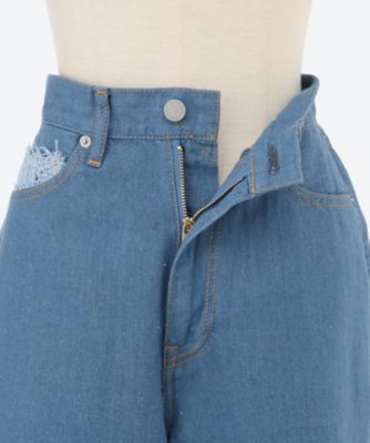デニムパンツ Lazy Kni―Denim 6S／KGSS26―K12