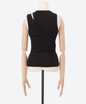 DOUBLE SHOULDER TANK TOP 12375 | HYKE