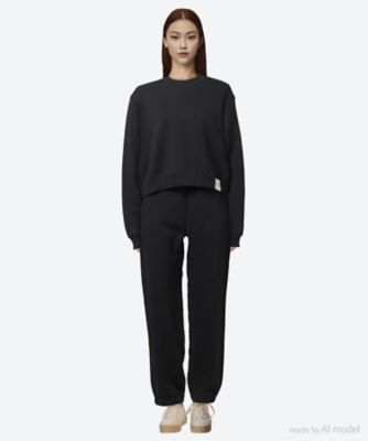 CROPPED SWEAT SHIRT 12416 | HYKE (Women