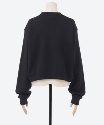CROPPED SWEAT SHIRT 12416 | HYKE (Women