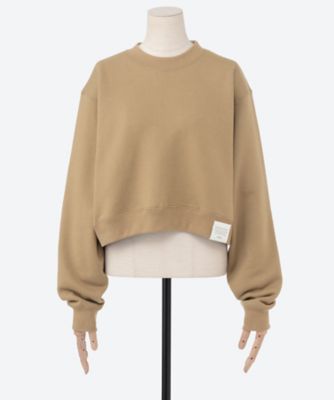 CROPPED SWEAT SHIRT 12416 | HYKE (Women